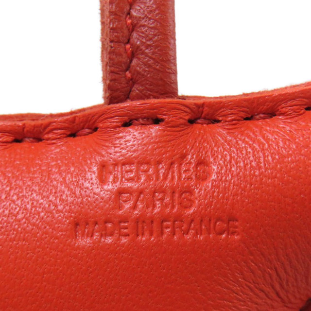 HERMES エルメス バッグチャーム バディ ドッグ オレンジポピー 