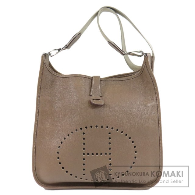 HERMES エルメス エブリン1 GM エトープ エトゥープ ショルダーバッグ 