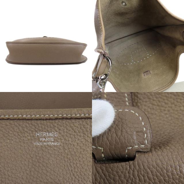 HERMES エルメス エブリン1 GM エトープ エトゥープ ショルダーバッグ  
