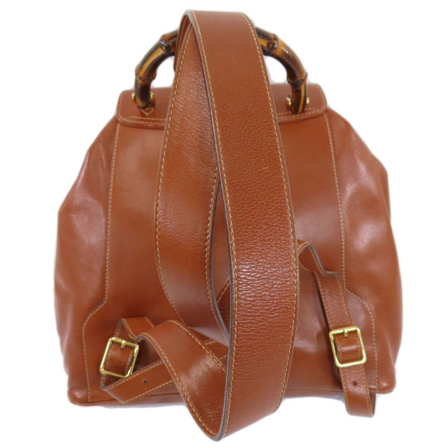 GUCCI グッチ 003・2058・0016 バンブー リュック・デイパック カーフ  