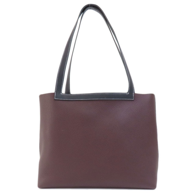 HERMES エルメス カバセリエ31 ブラウン ブラック トートバッグ 