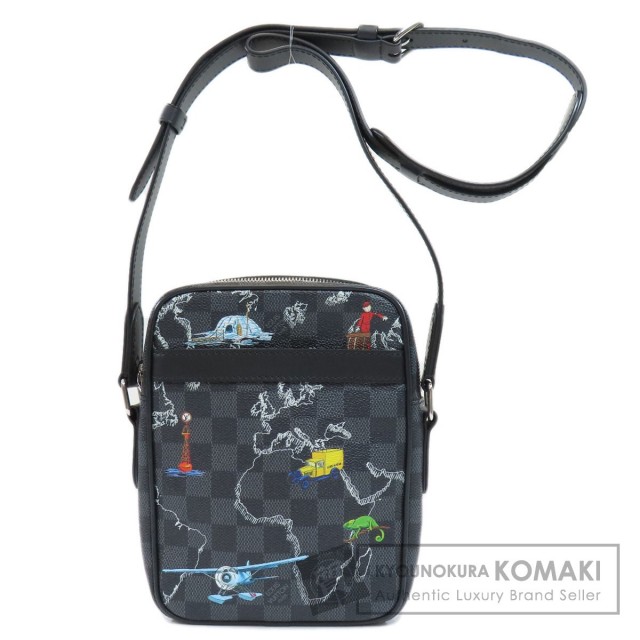 LOUIS VUITTON ルイヴィトン N40239 ダヌーブPM マップ ダミエ グラ  
