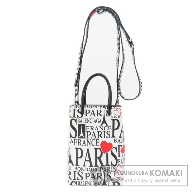BALENCIAGA バレンシアガ ボンジュールパリ ショッピング フォン  