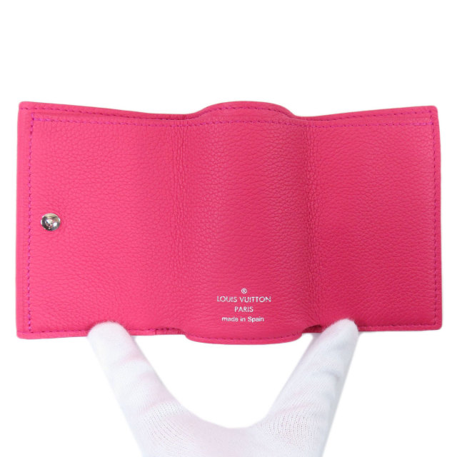 LOUIS VUITTON ピンク 二つ折り財布 ロックミニ