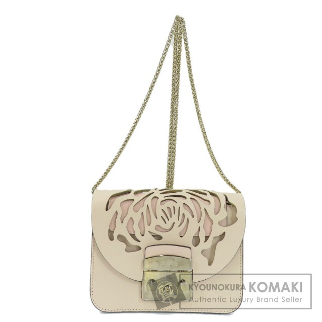 Furla フルラ チェーンショルダー メトロポリス フラワー ショルダー  