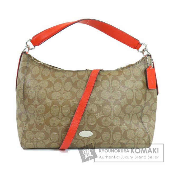 コーチ シグネチャー 2way PVC レザー ゴールド金具 ロゴ ハンドバッグ 極美品】COACH コーチ ショルダーバッグ ベネット レザー
