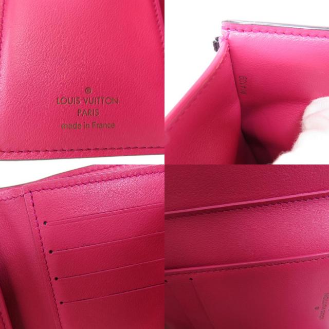 LOUIS VUITTON ルイヴィトン M63741 ポルトフォイユ・カプシーヌ 二 
