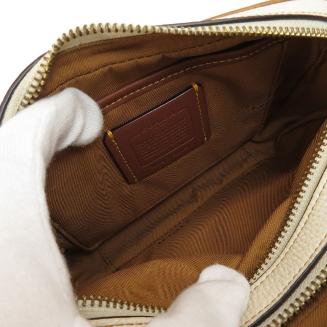 COACH コーチ C0695 C金具 ショルダーバッグ レザー レディース