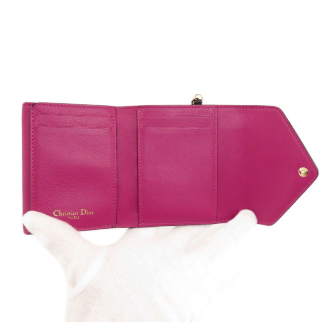 Dior ピンク ヒロイック レザー キーケース 新品