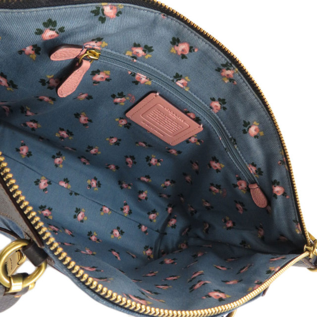 COACH コーチ 28900 2WAY ハンドバッグ レザー/デニム