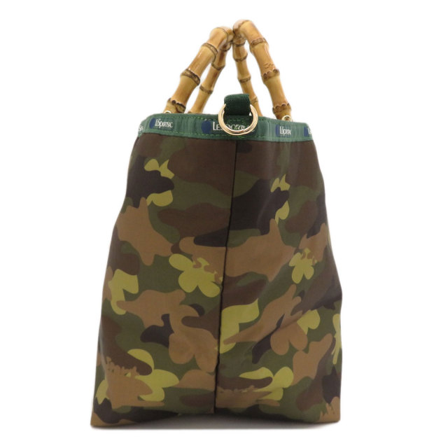 LeSportsac レスポートサック 迷彩柄 ハンドバッグ ナイロン素材 