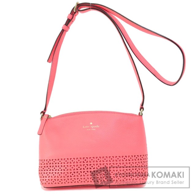 kate spade ケイトスペード ロゴモチーフ ショルダーバッグ レザー  