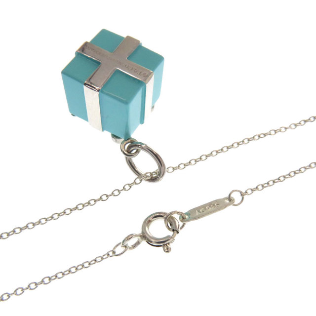 TIFFANY&Co. ティファニー ブルーボックス ネックレス シルバー レディース