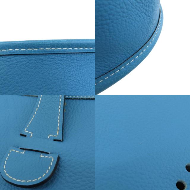 HERMES エルメス エブリン1 GM ブルージーン ゴールド金具 ショルダー  