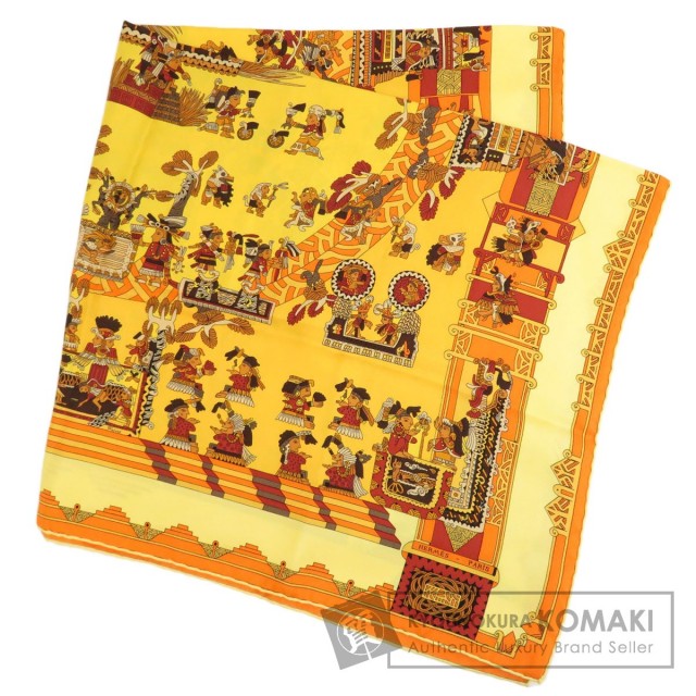 HERMES エルメス カレ90 ASTRES et SOLEILS 天体と太陽 スカーフ