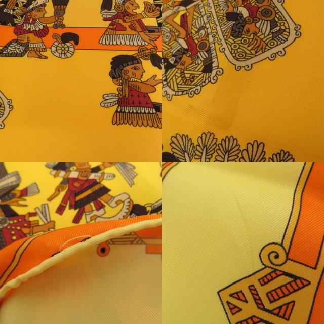 HERMES/エルメス 天体と太陽 シルク ハンカチ スカーフ c_018 美品 HERMES エルメス カレ90 ASTRES et SOLEILS 天体と太陽