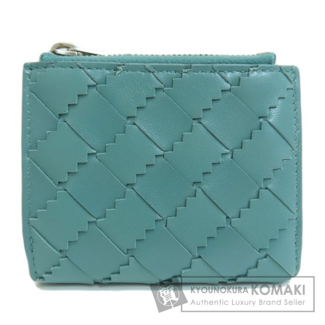 BOTTEGA VENETA ボッテガヴェネタ イントレチャート ミニウォレット 二  