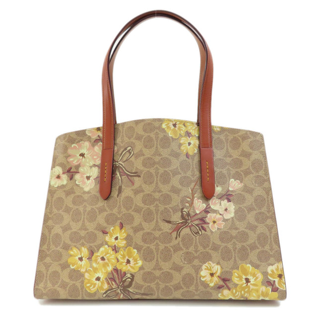COACH コーチ 54650 シグネチャー フラワー 2WAY トートバッグ