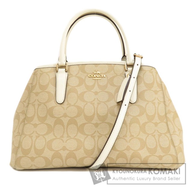 COACH コーチ F58310 スモール マーゴット シグネチャー 2WAY  