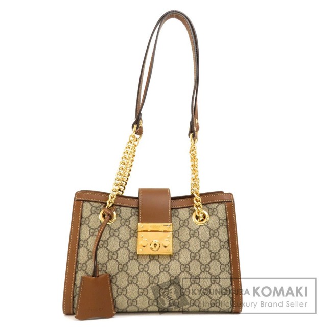 GUCCI グッチ 498156 パドロック GG スモール ハンドバッグ PVC