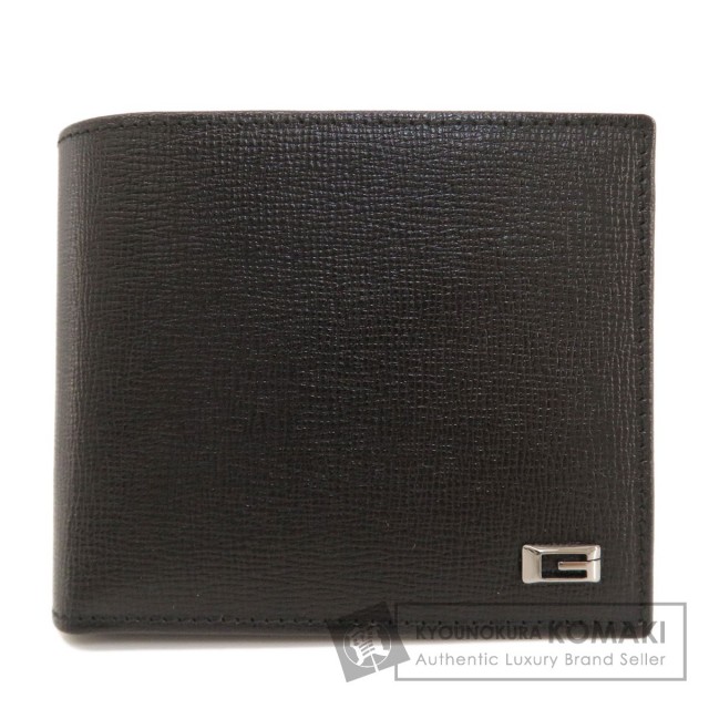 GUCCI グッチ 120949 Gロゴ 二つ折り財布（小銭入れあり） レザー 