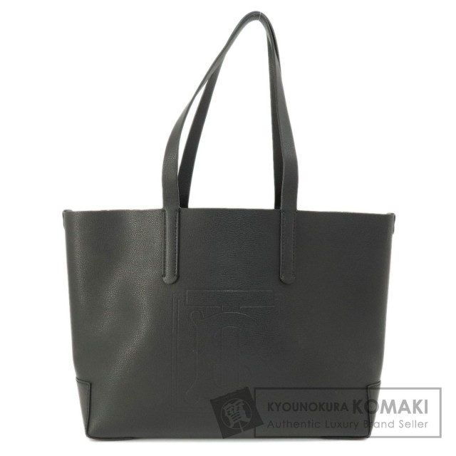 BURBERRY バーバリーロゴレザートートバッグ BURBERRY バーバリー ロゴ トートバッグ レザー レディース