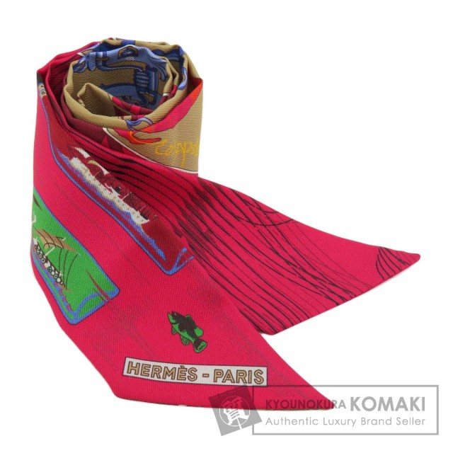 HERMES エルメス ツイリー スカーフ シルク レディース