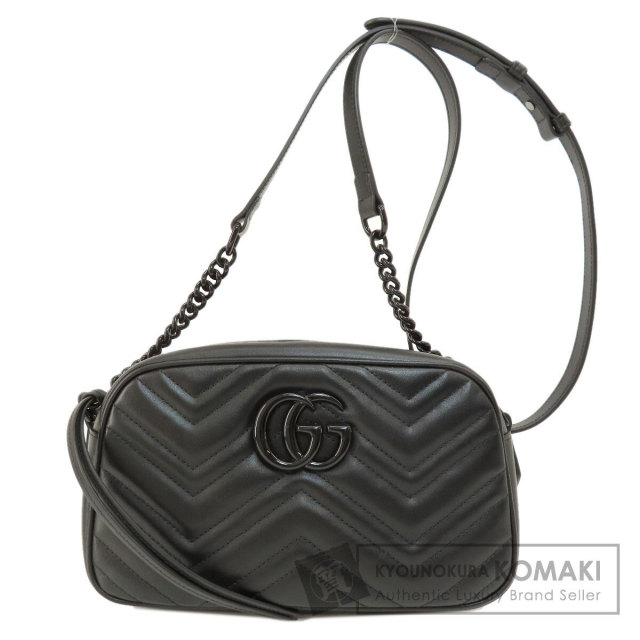 GUCCI グッチ 447682 GGマーモント ロングショルダー ショルダーバッグ  