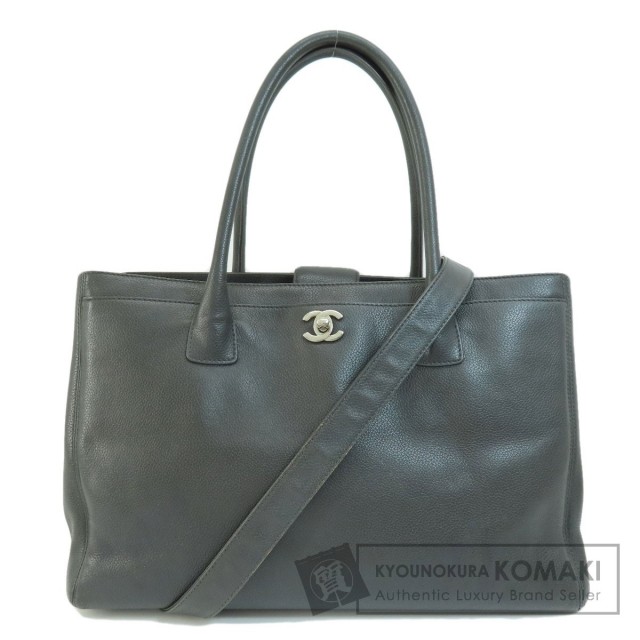 CHANEL シャネル ココマーク 2WAY トートバッグ キャビアスキン
