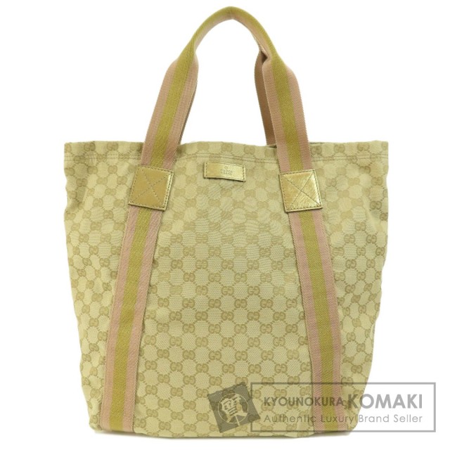 GUCCI グッチ 189669 GG トートバッグ キャンバス レディース