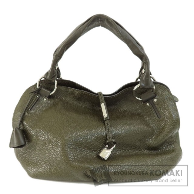 CELINE セリーヌ ビタースウィート カーフ レザー トートバッグ