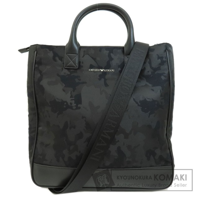 Emporio Armani エンポリオ・アルマーニ 迷彩柄 2WAY ハンドバッグ 