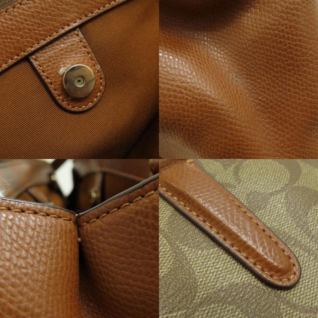 COACH コーチ F36619 シグネチャー 2WAY ハンドバッグ PVC レディース  