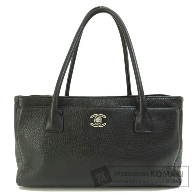 CHANEL シャネル エグゼクティブトート シルバー金具 トートバッグ  