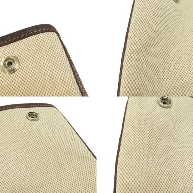 HERMES エルメス ガーデンファイル マロン シルバー金具 ハンドバッグ  