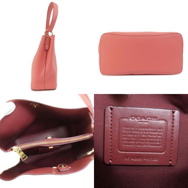 COACH コーチ 91122 2WAY トートバッグ レザー レディース ブランド京