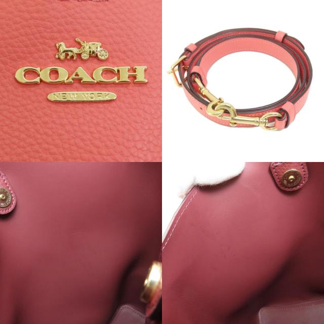COACH コーチ 91122 2WAY トートバッグ レザー レディース ブランド京