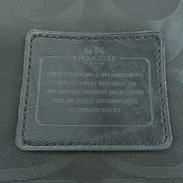 COACH コーチ F77321 シグネチャー トートバッグ ナイロン素材