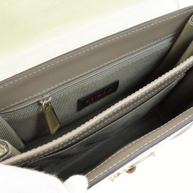 Furla フルラ ムゲット 2WAY バタフライモチーフ ハンドバッグ レザー 