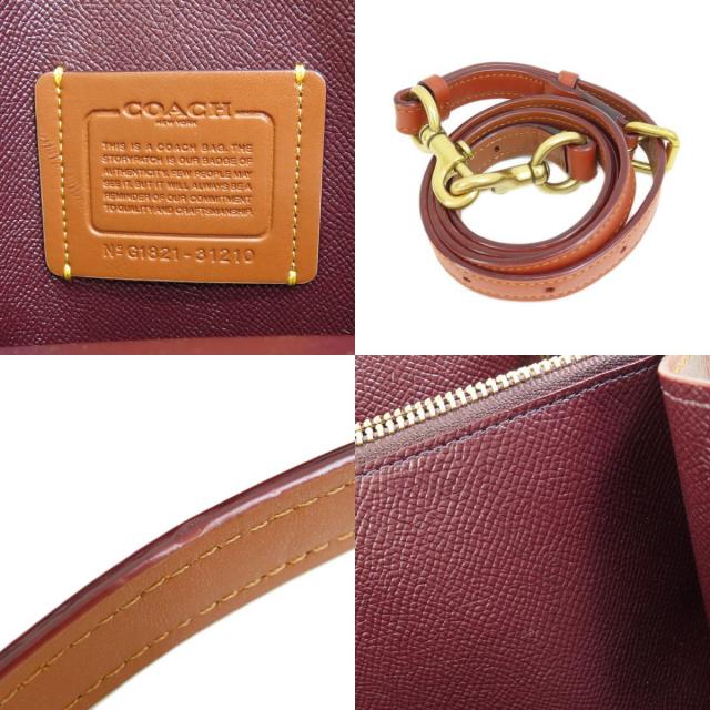 COACH コーチ 31210 ロゴ 2WAY トートバッグ PVC レディース