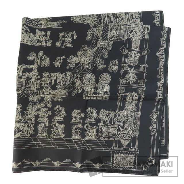HERMES エルメス カレ90 天体と太陽 ASTRES et SOLEILS スカーフ  