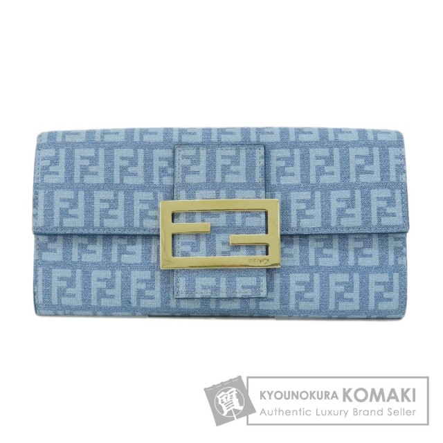 FENDI フェンディ ズッカ柄 長財布（小銭入れあり） コーティング 