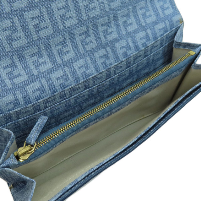 FENDI フェンディ ズッカ柄 長財布（小銭入れあり） コーティング 