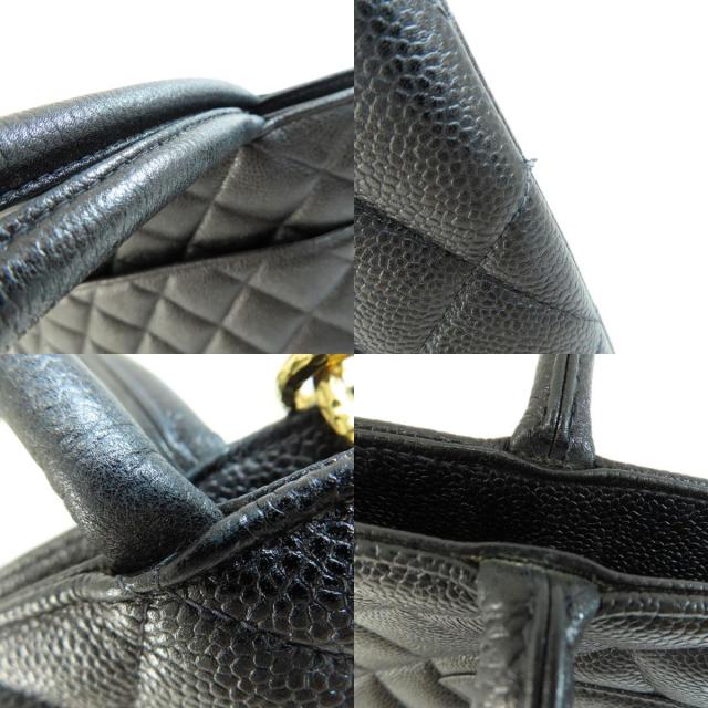 CHANEL シャネル 復刻トート ゴールド金具 トートバッグ キャビア  