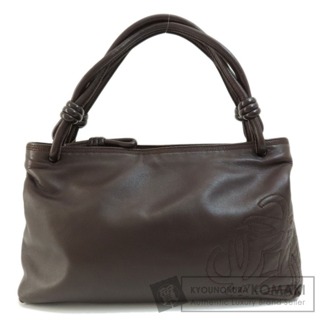 正規品★ロエベ★LOEWE★リピートアナグラム★ボストン型★ハンドバッグ 価格相談可能】希少 LOEWE ロエベ ミニボストン リピート柄
