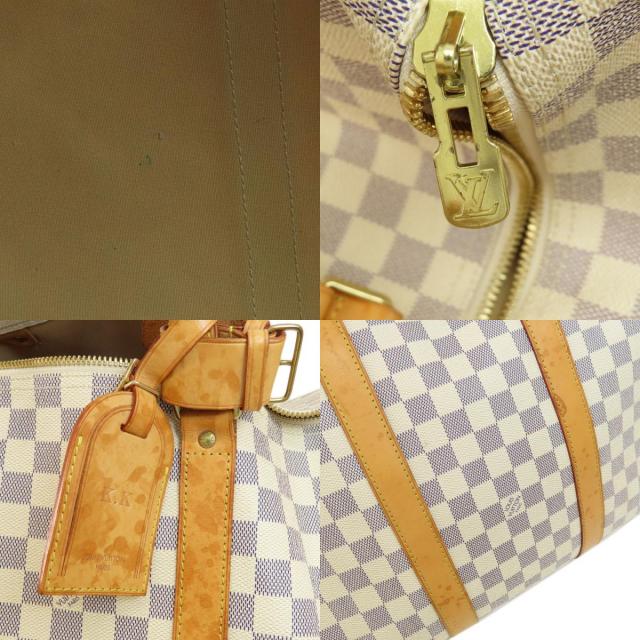ルイヴィトン ボストンバッグ N41430 LOUIS VUITTON ルイヴィトン N41430 キーポル50 ダミエ アズール