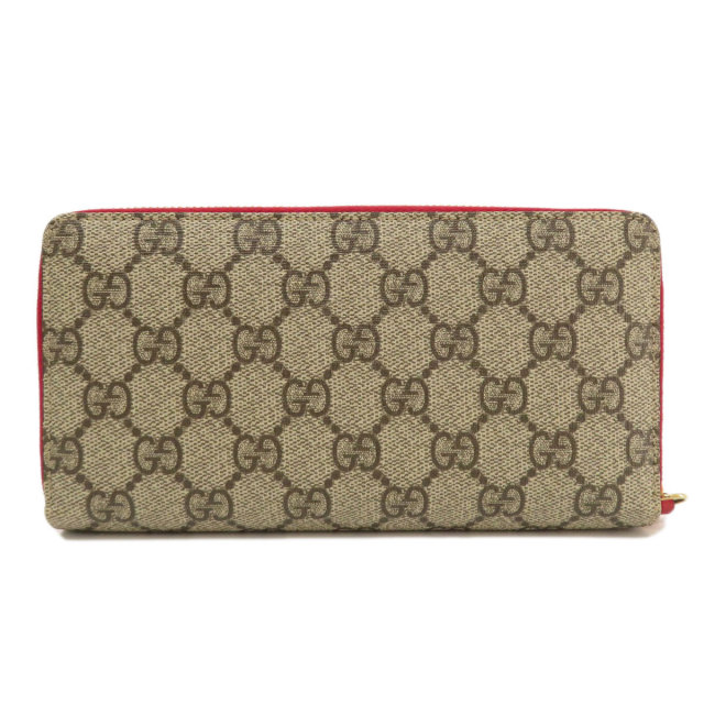 GUCCI グッチ 506279 GGスプリーム 長財布（小銭入れあり） PVC レディース