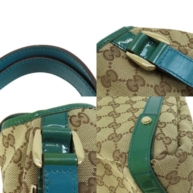 GUCCI グッチ 130736 GG ハンドバッグ キャンバス レディース