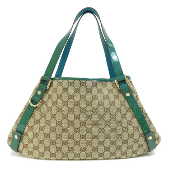 GUCCI グッチ 130736 GG ハンドバッグ キャンバス レディース