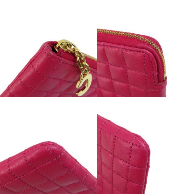 CELINE セリーヌ Cチャーム アクセサリーポーチ レザー CELINE セリーヌ Cチャーム アクセサリーポーチ レザー